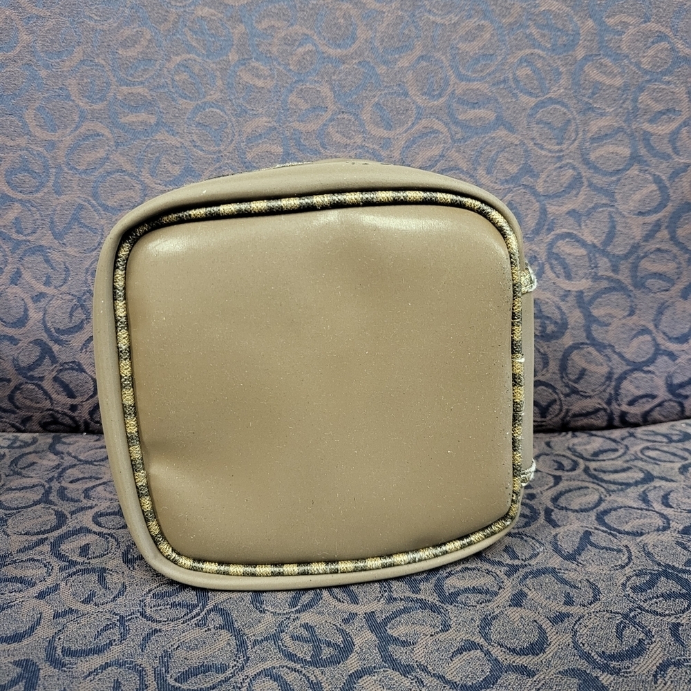 Vintage Fendi Complemento Brown Nylon Vanity Case..w/COA - Picture 4 of 11